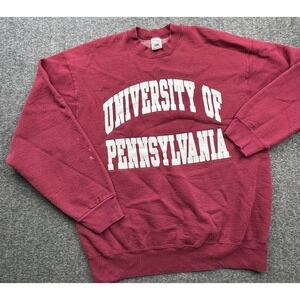 University of Pennsylvania Pullover Crewneck Sweatshirt VTG 90s Sz L Ivy PENN